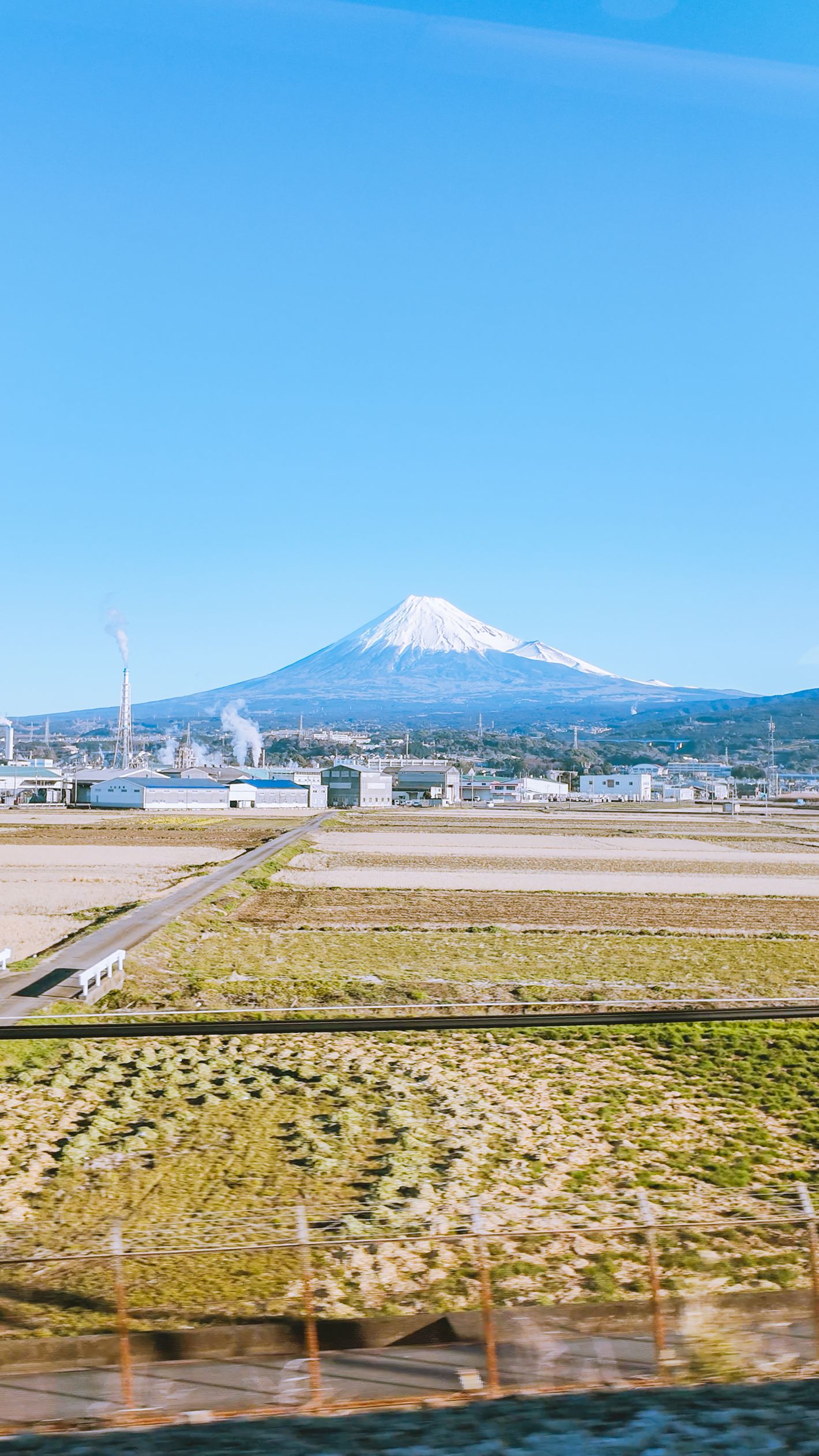 View Mt. Fuji from Shinkansen