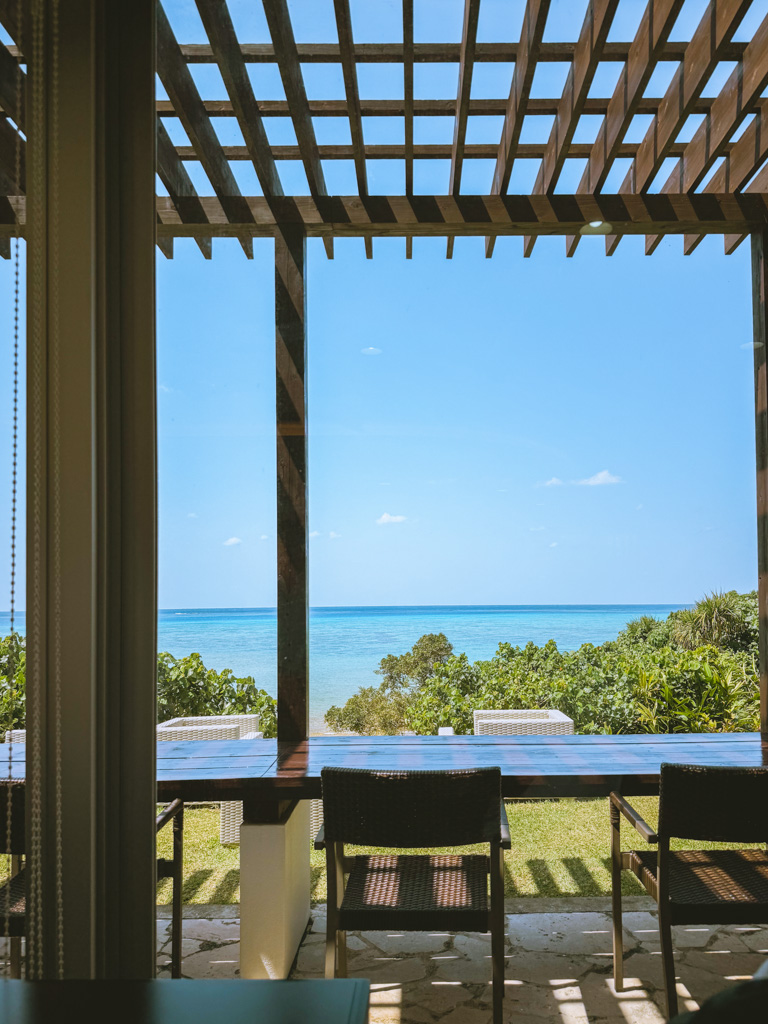 Seven Colors Resort Hotel in Ishigaki Outdoor Dining.