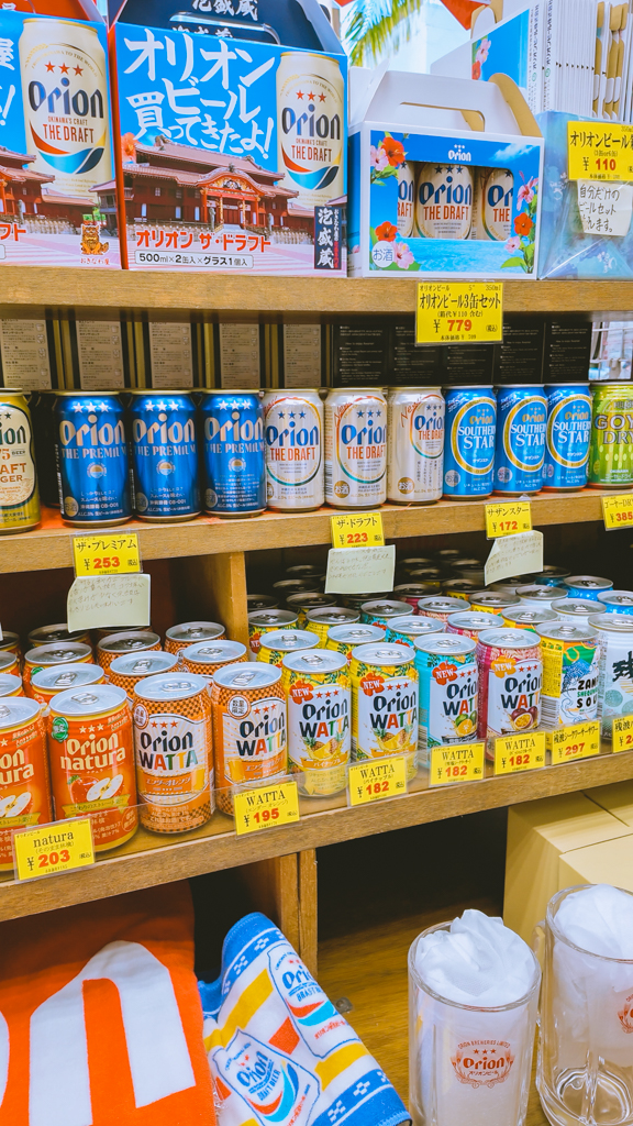 What to Eat in Okinawa: Orion Beer