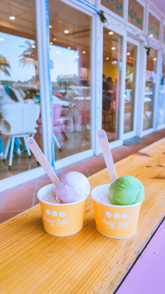 What to Eat in Okinawa: Blue Seal ice cream.
