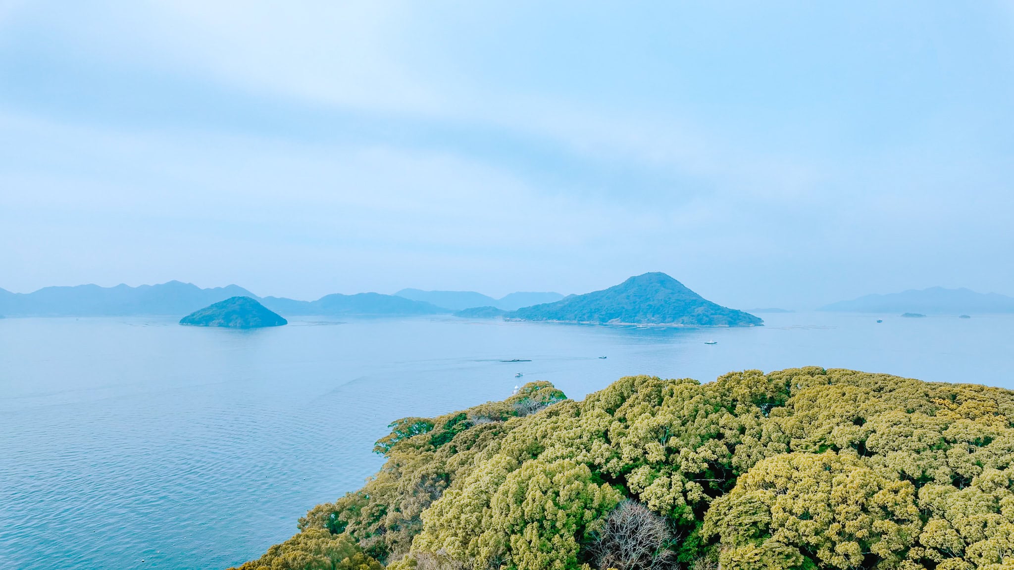 View from Grand Prince Hotel Hiroshima - where to stay in Hiroshima.