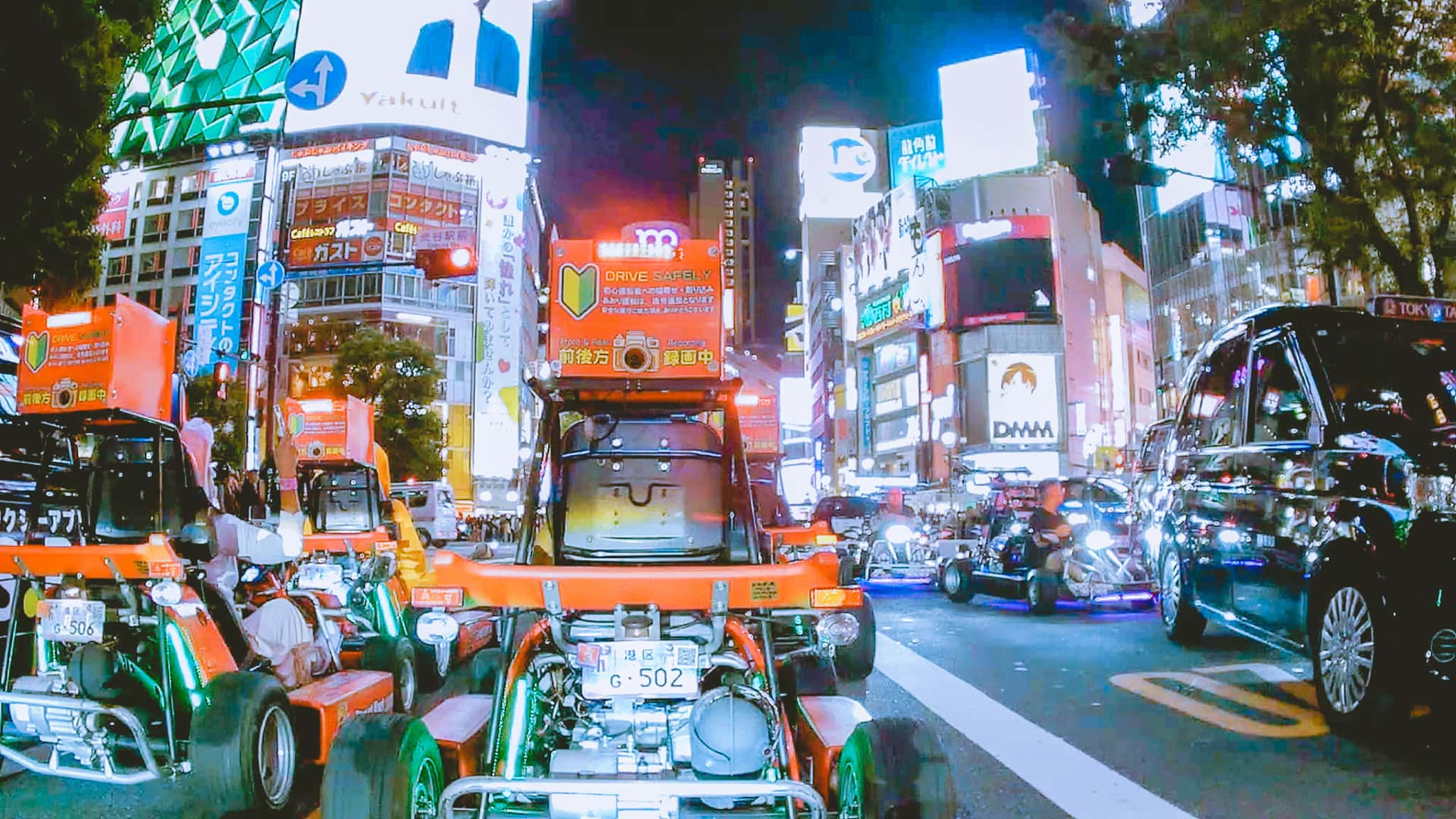 Race Through Tokyo in a Real-Life Mario Kart in Shibuya