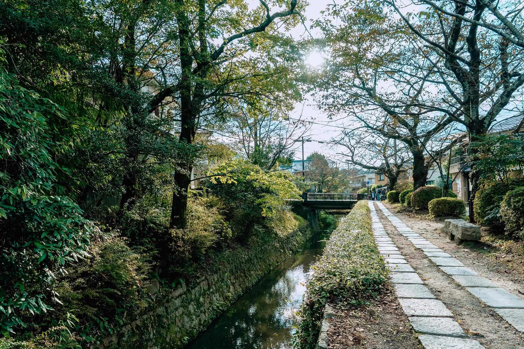 Philosopher’s Path in Northern Higashiyama.