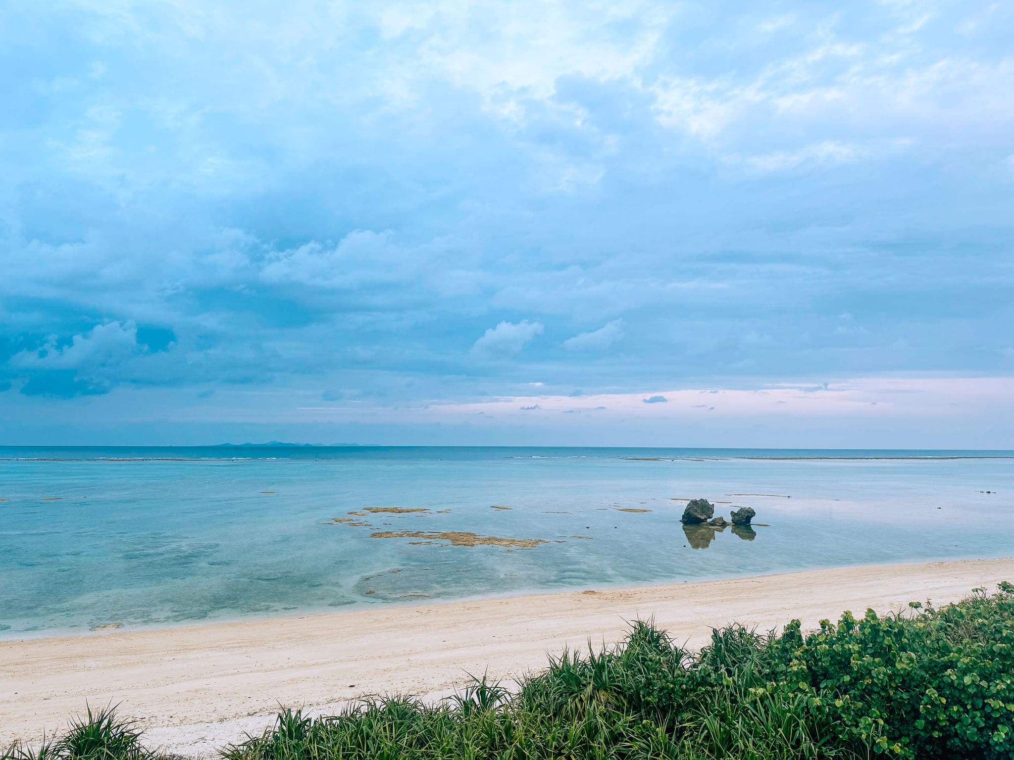 Okinawa ocean views. 