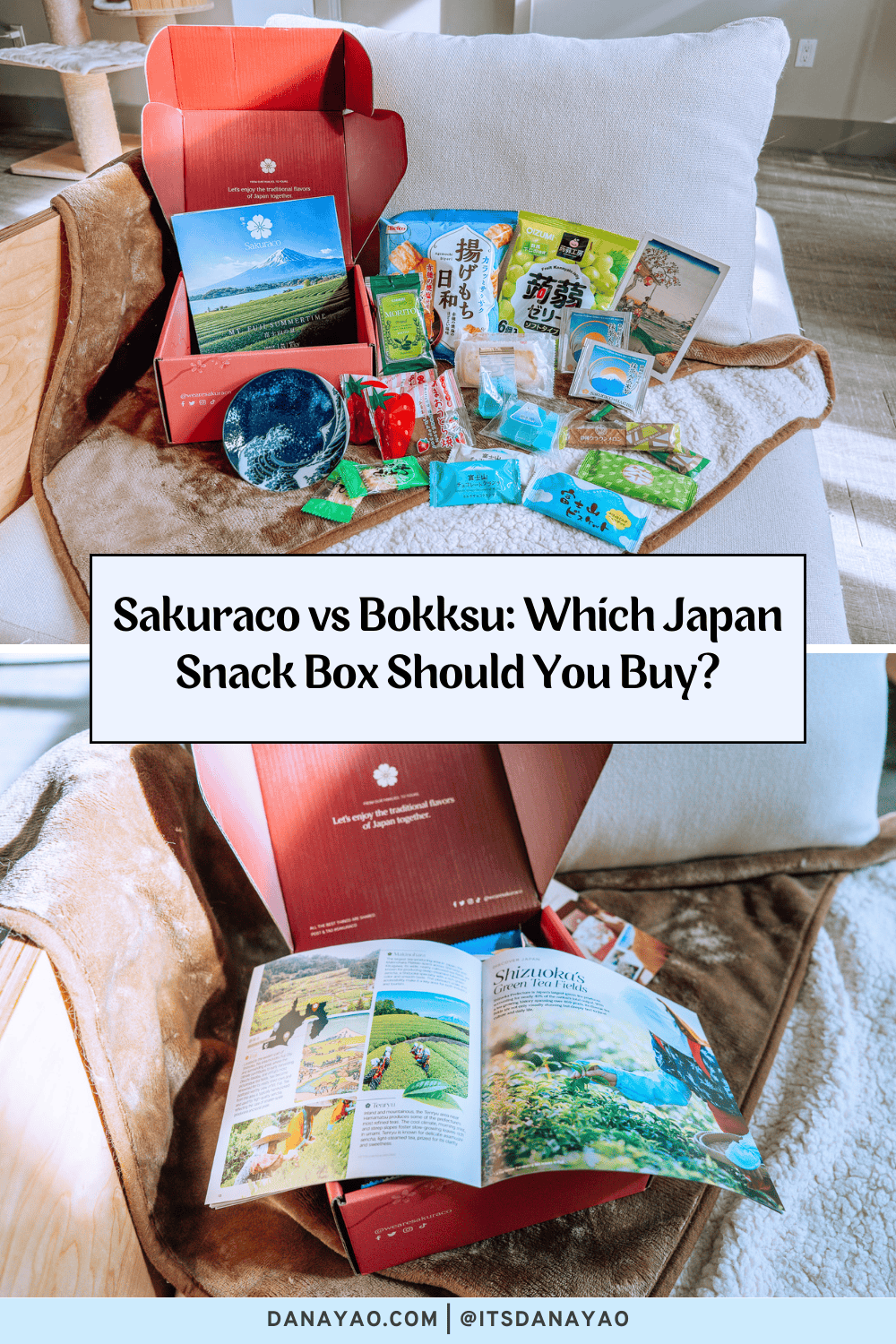 Sakuraco vs Bokksu: which Japan snack box should you get?
